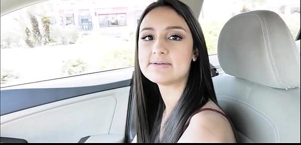 Hot Young Teen Eliza Ibarra Fucks Guy For Money To Get Back Home After She Is Stranded In Las Vegas POV